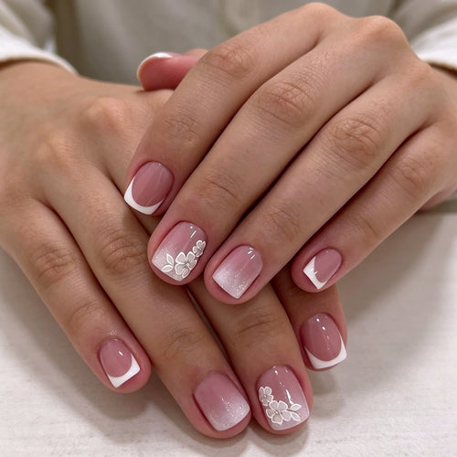 Elegante florale Acryl-Nagelkunst-Verstärkungen Karnz 1789915593