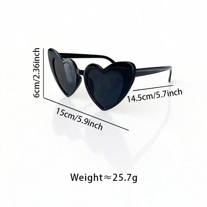 Vintage Herzrahmen Sonnenbrille Karnz