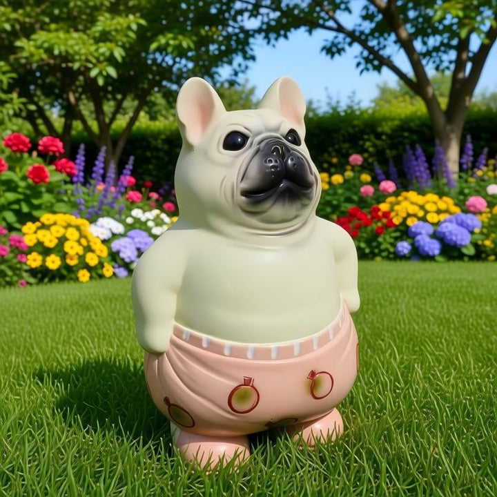 Lustige Hundefigur Karnz