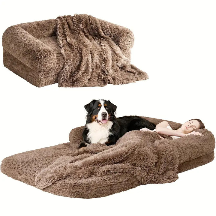 Plüsch Orthopädisches Liege Hundebett