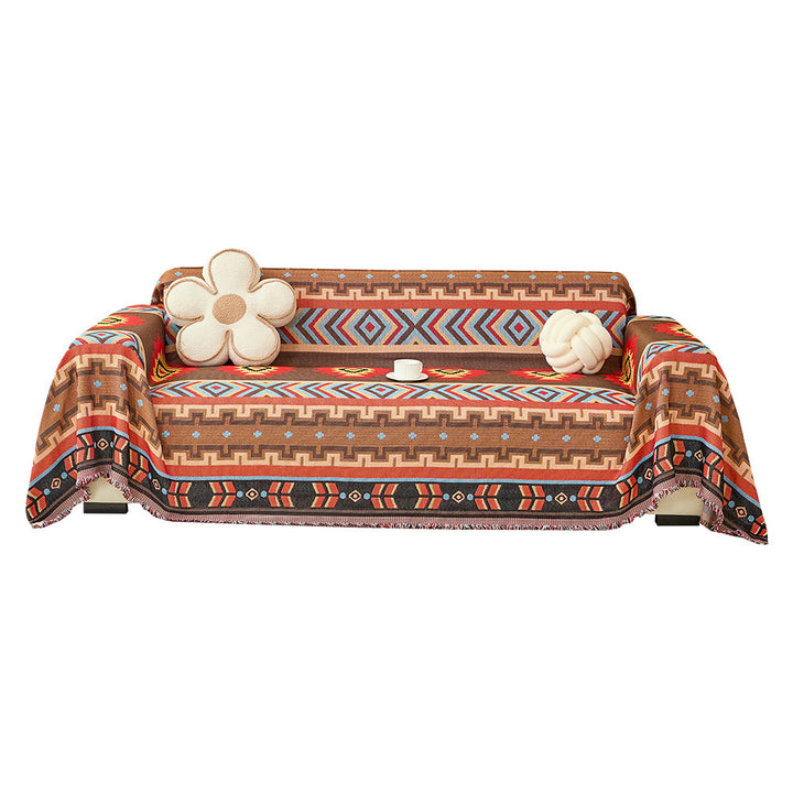 Dekorative geometrische Muster Sofa Wurfdecke