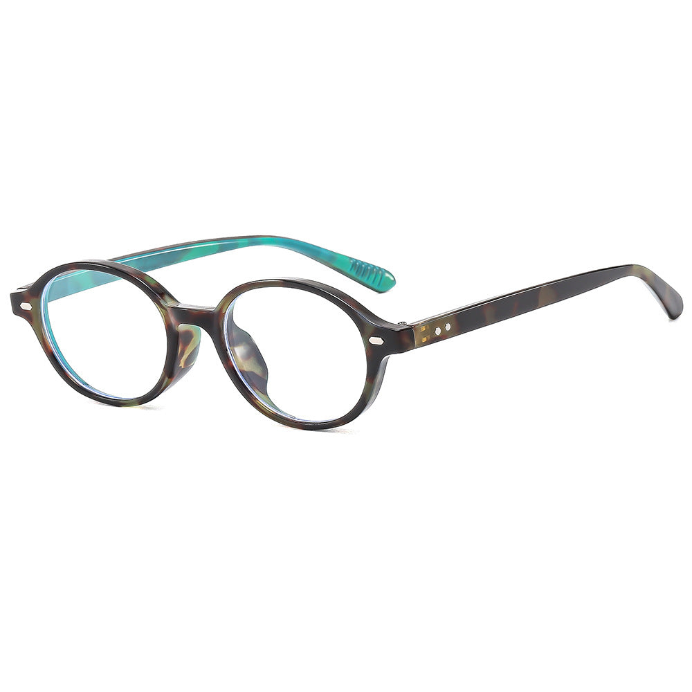 Damen stilvolle und zeitgenössische Sonnenbrille im ovalen Design Karnz