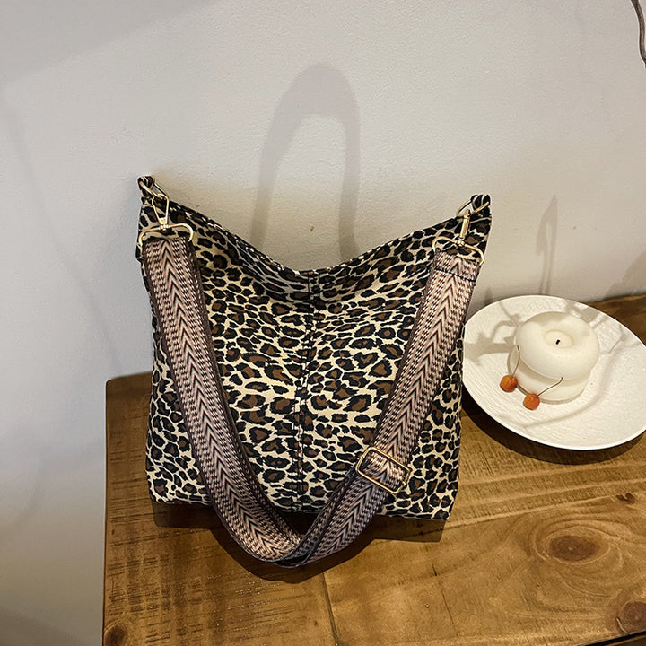 Stylische Tierdruck Schultertasche