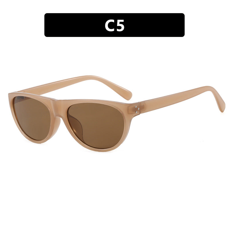 Damen modische optische Brille mit elegantem Katzenaugen-Design Karnz