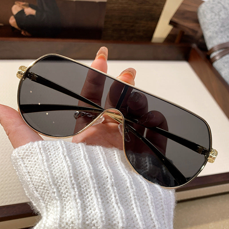 Damen oversized piloten Sonnenbrille Karnz