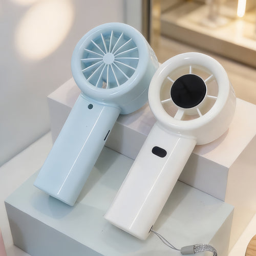 Damen Tragbarer Mini-Ventilator mit USB-Ladefunktion und flexiblem Design Karnz