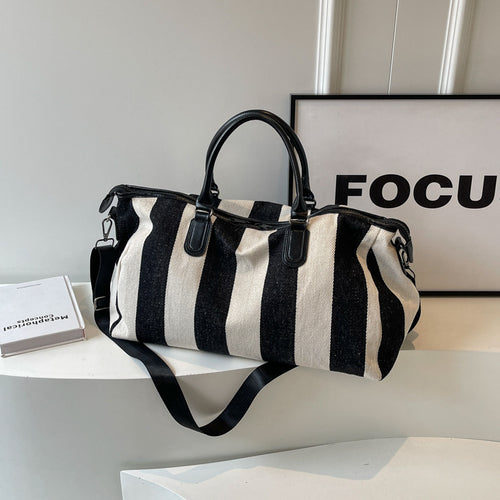 Stylische Canvas-Duffel-Tasche