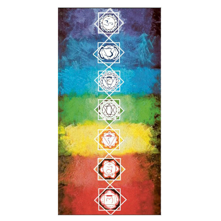 Chakra Symbol Wandteppich