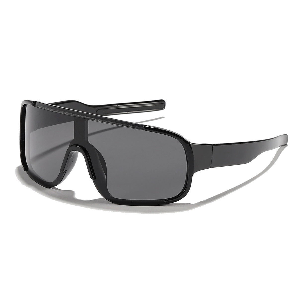 Damen Sportliche Shield-Sonnenbrille Karnz