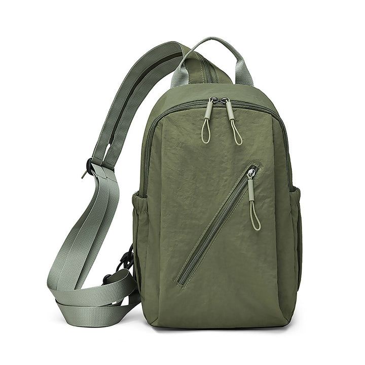 Kompakte Mehrfach-Taschen Sling-Rucksack