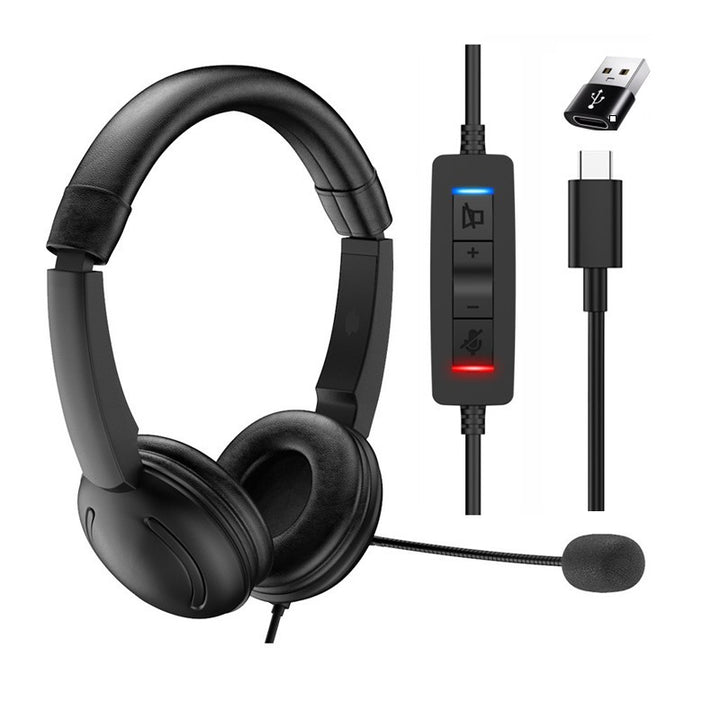 Multimedia-Headset mit einstellbarem Mikrofon Karnz