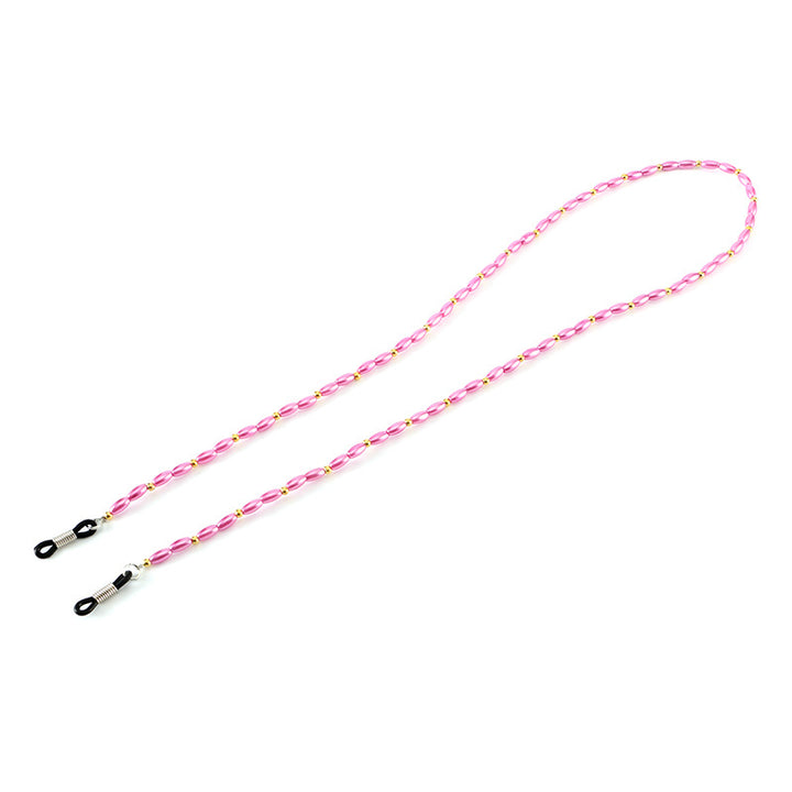 Stylische Perlenbrille Kette Karnz