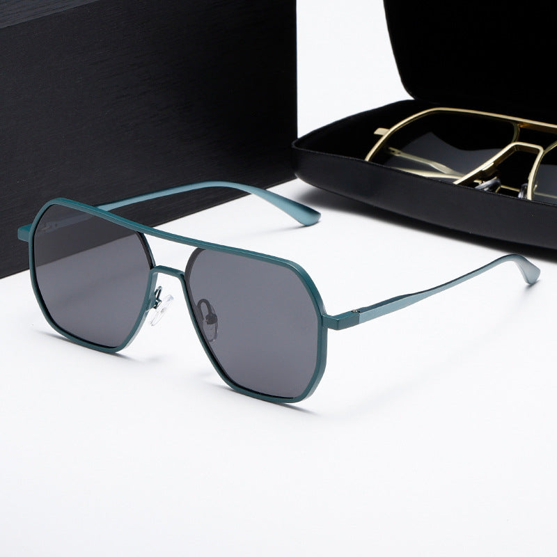 Damen Innovative modische Sonnenbrille mit rechteckigem Rahmen Karnz
