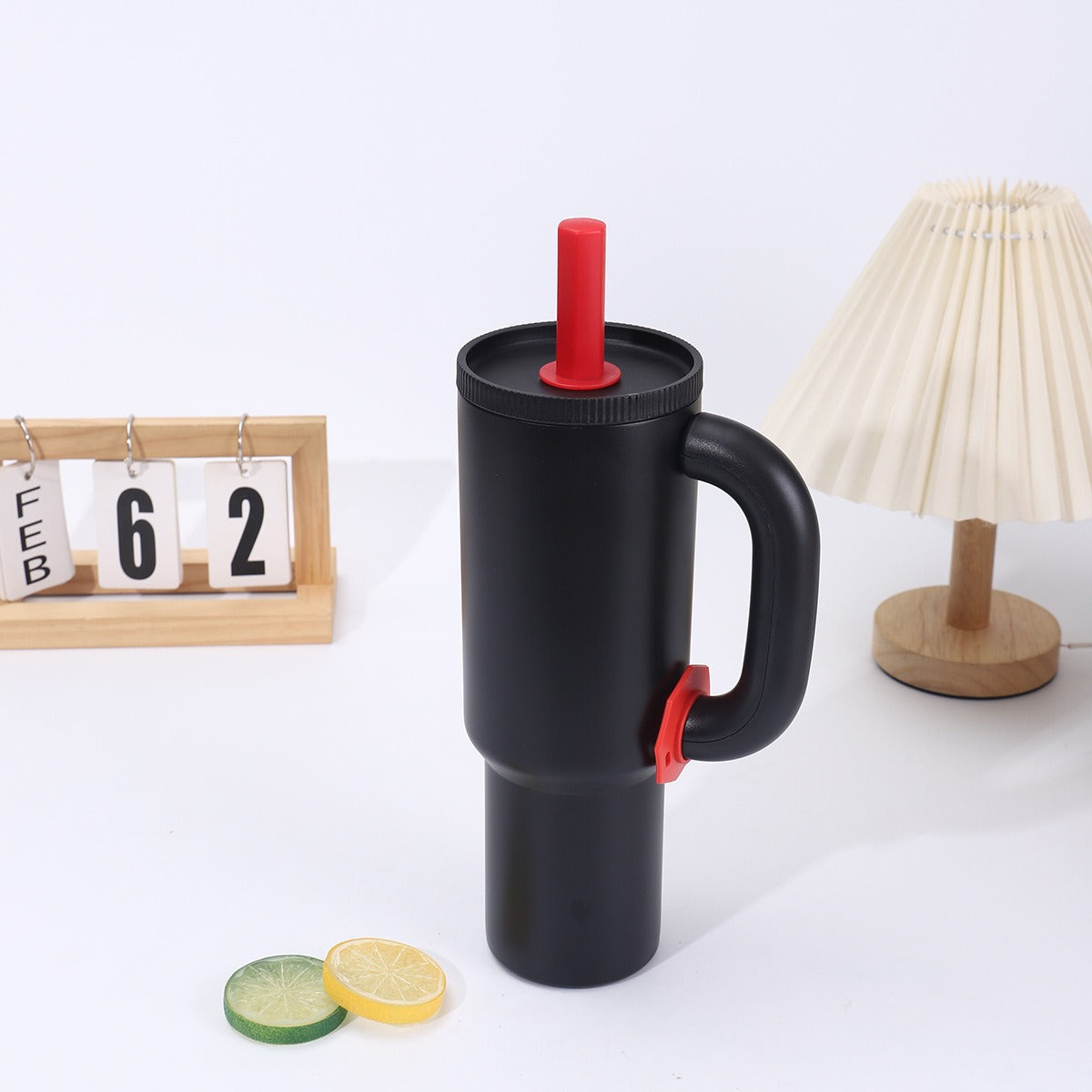 Damen stylische Isolierbecher mit integriertem Trinkschnabel Karnz