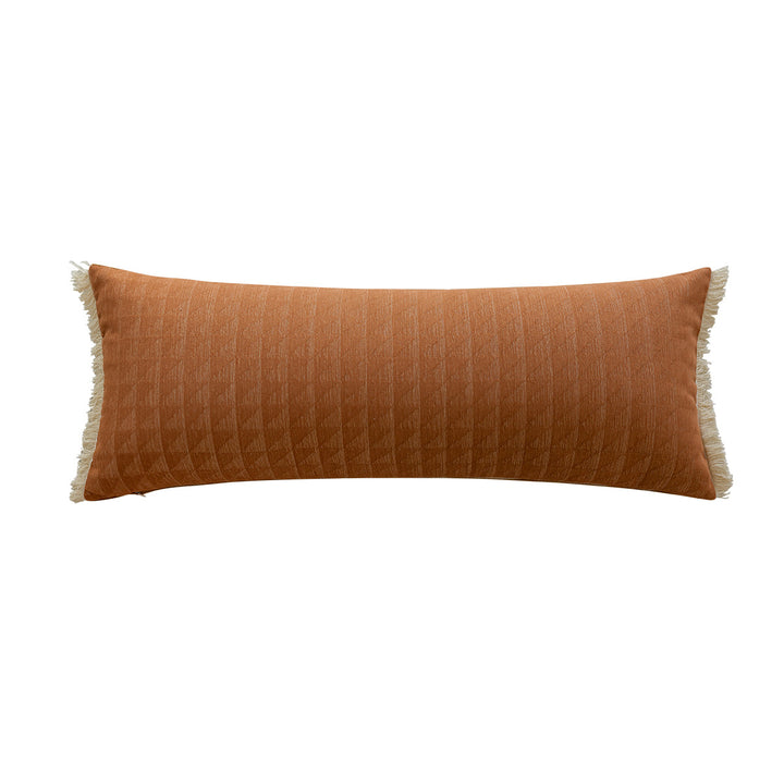 Elegantes dekoratives Kissen mit Quasten
