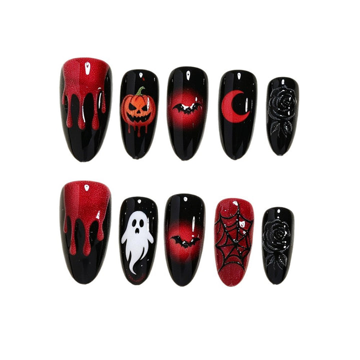 Festliches Halloween-Themen-Nagelkunst-Set Karnz