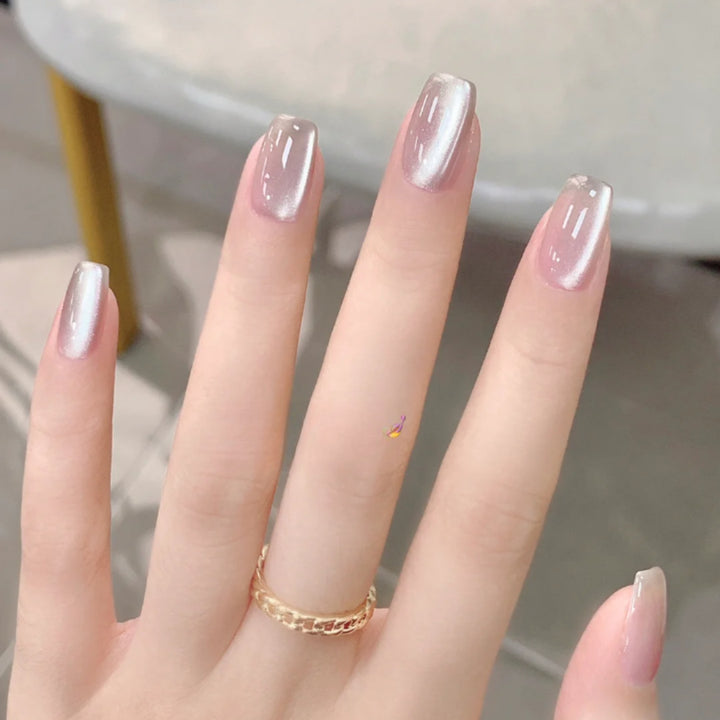 Trendige Press-On Nagelset