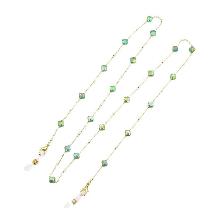 Elegante, kristallgestaltete Brillenband Karnz