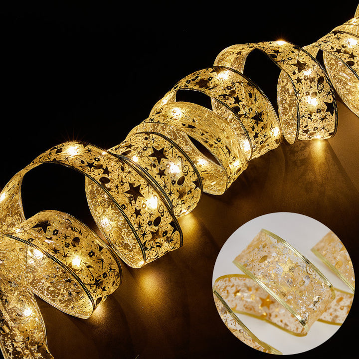 LED Dekoband mit festlichem Design Karnz