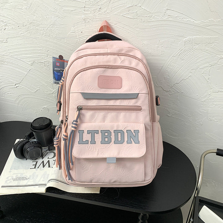 Moderne Texturierte Freizeit Rucksack Karnz