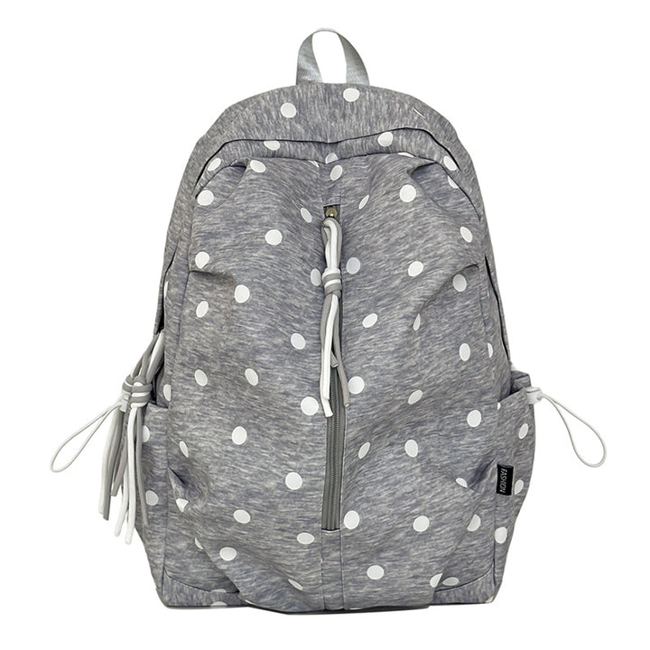 Verspielt gepunkteter Rucksack Karnz