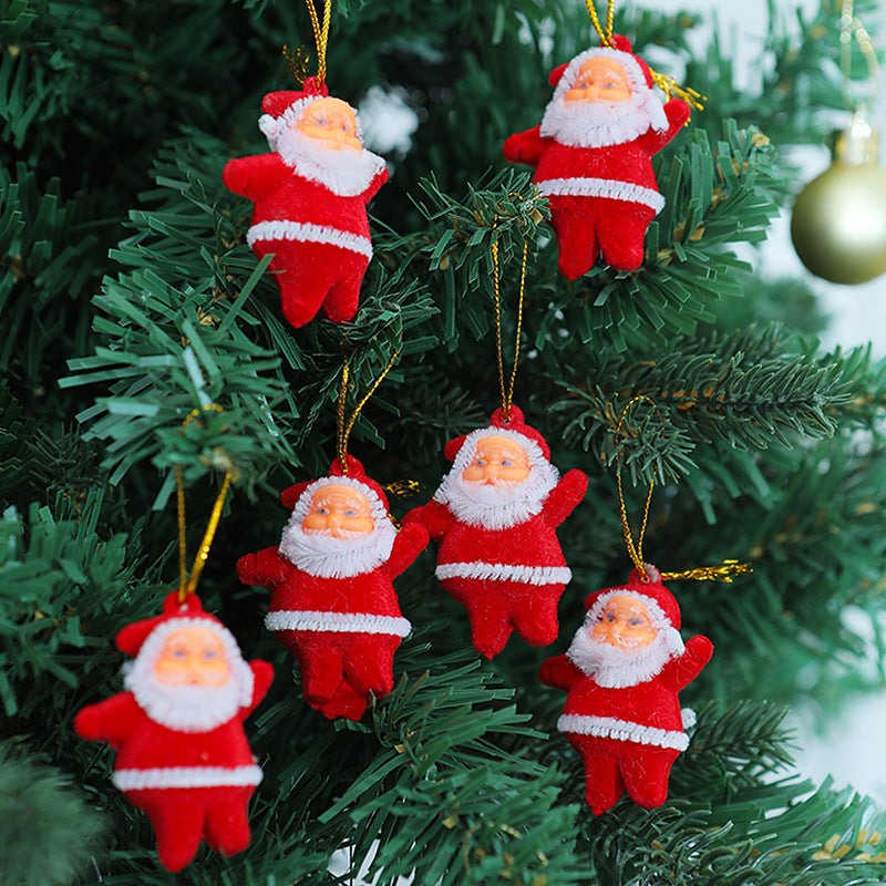 Festliche Weihnachtsmann-Anhänger Karnz