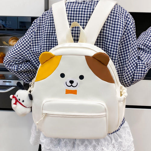 Plüsch Rucksack mit Süßem Hundedesign Karnz