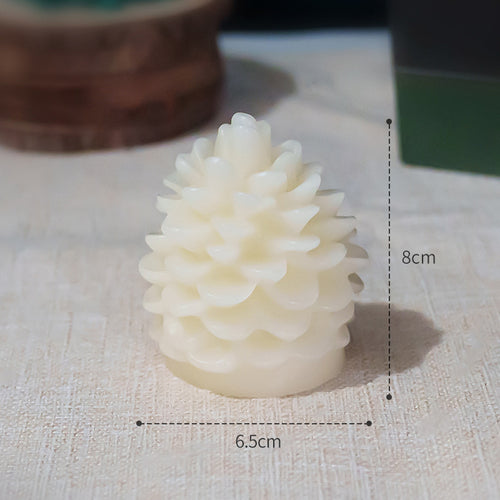 Mini Cone-Schichtige Skulptural Tisch Wax Kerze