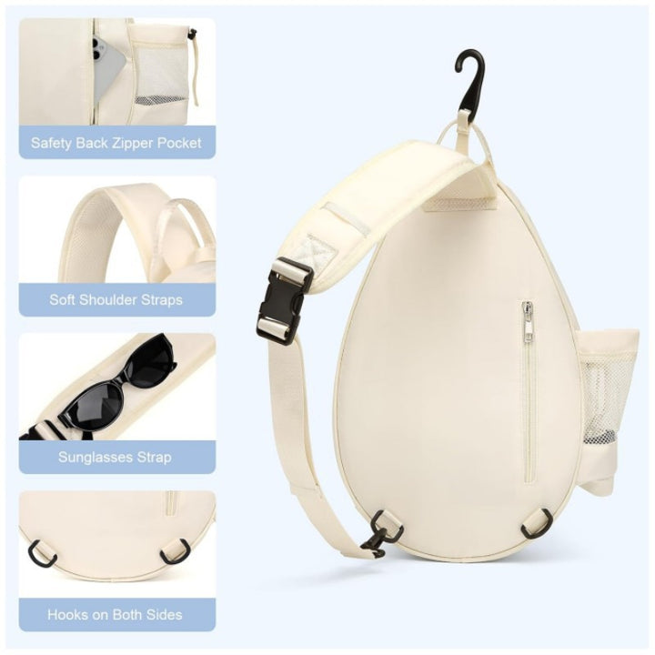 Sportliche Tennis-Rucksacktasche mit Innovativem Klappdesign Karnz