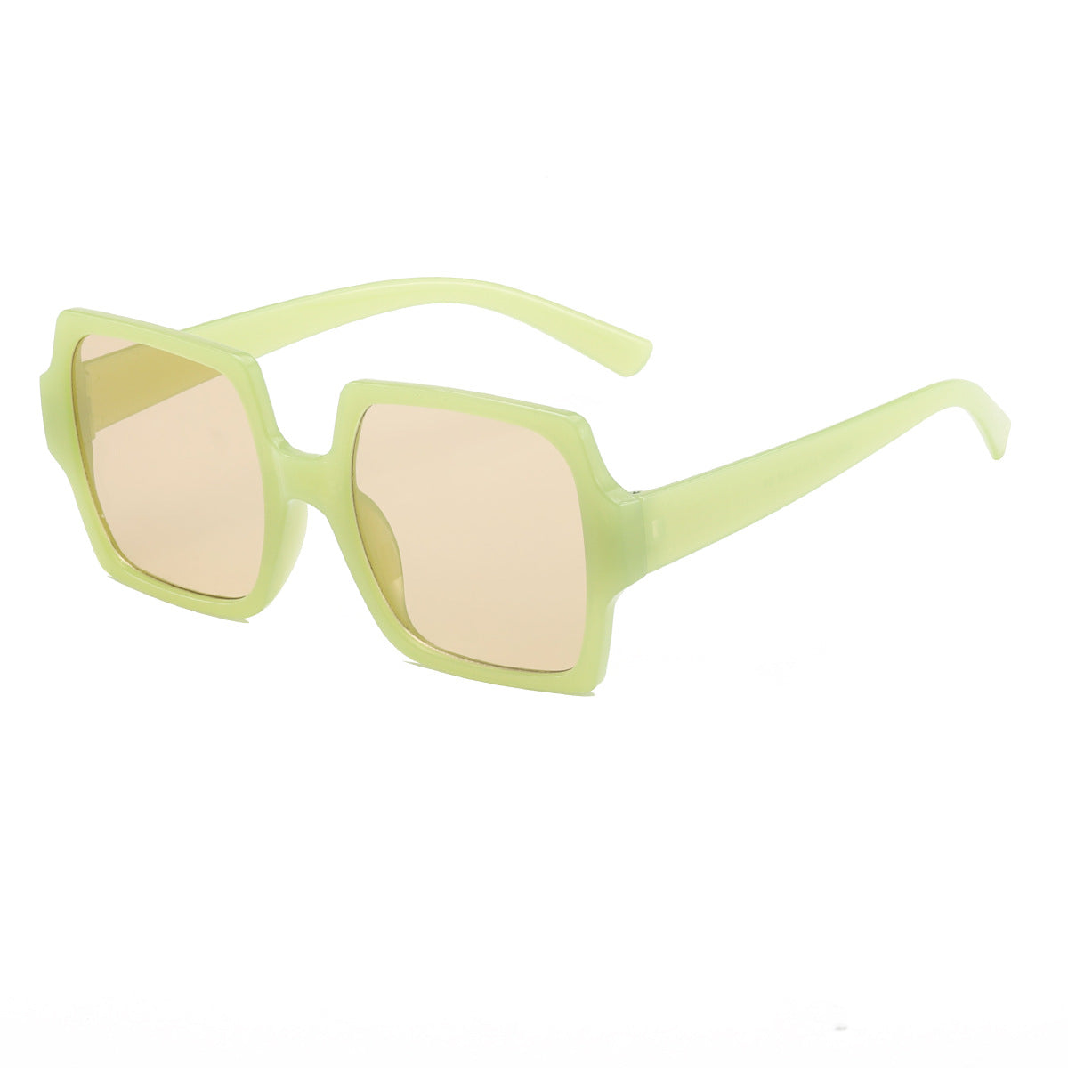 Damen stilvolle oversized Sonnenbrille mit elegantem Leoprint Karnz