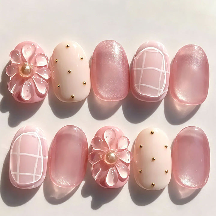 Luxus Nagelkunst-Set mit galaktischen Motiven Karnz