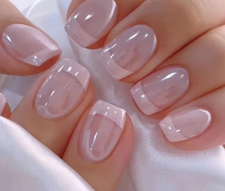 Elegante französische Spitzen-Acryl-Nagelverstärkungen Karnz 1789915301