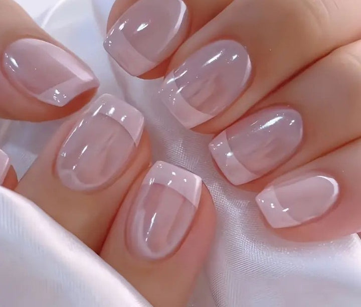 Elegante französische Spitzen-Acryl-Nagelverstärkungen Karnz 1789915301