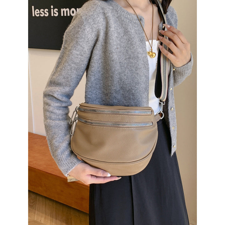 WoChic Dual-Zipper Crossbody Bag Karnz