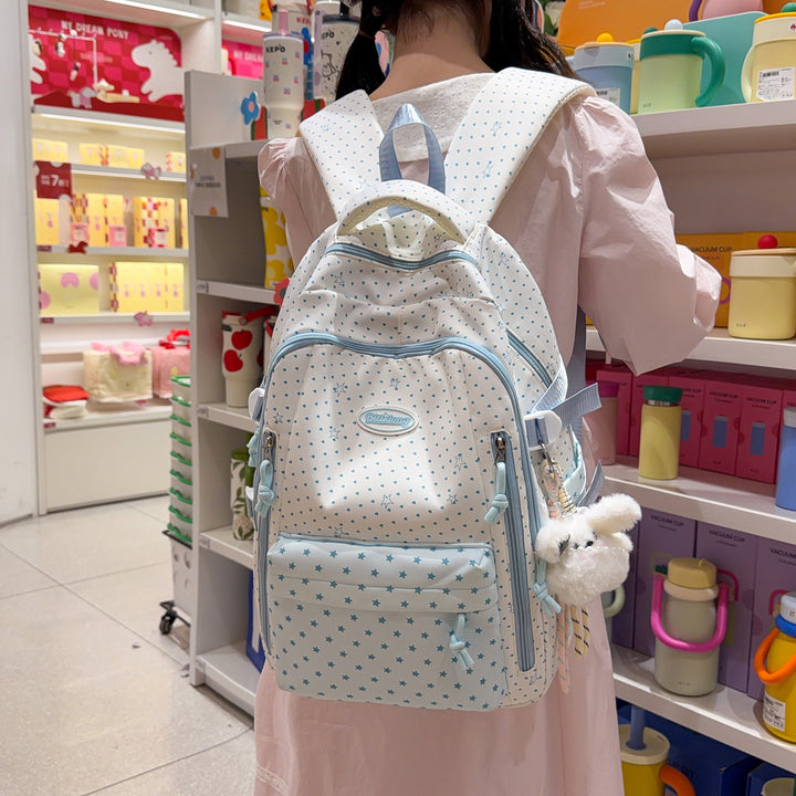 Dekorativer Rucksack mit Sternenmuster Karnz