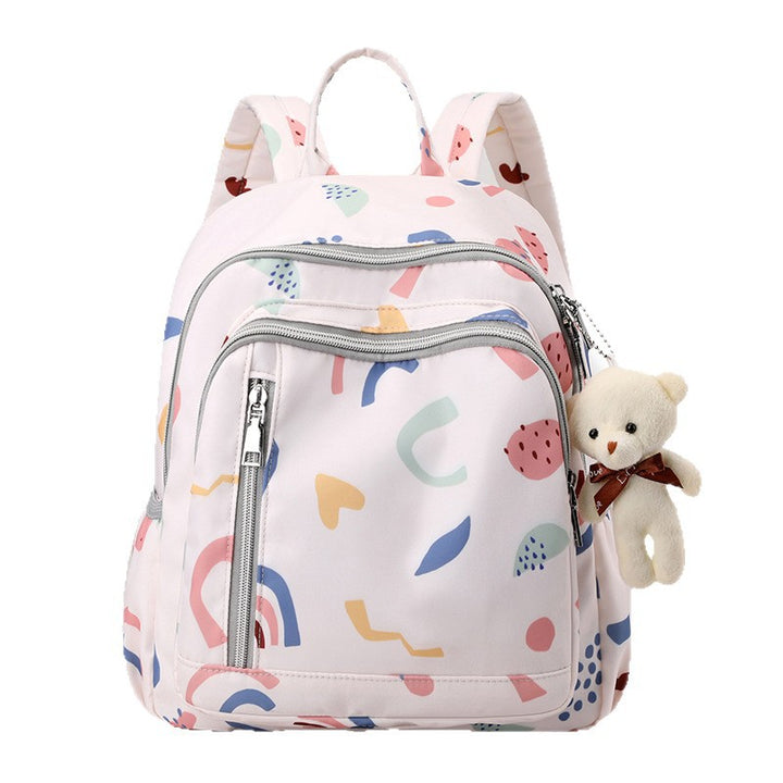 Verspielter Cartoon-Muster-Rucksack Karnz