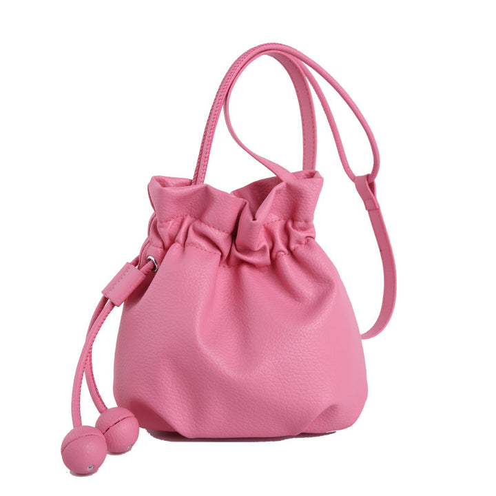 WoStylish Drawstring Bucket Handtasche Karnz