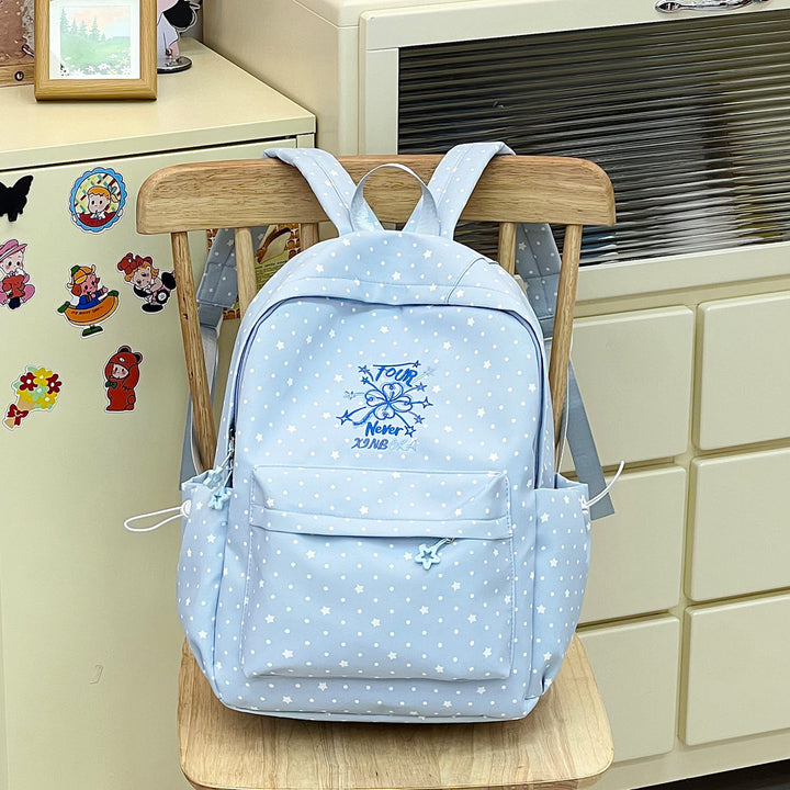 Stylische Schachbrettdruck-Rucksack Karnz