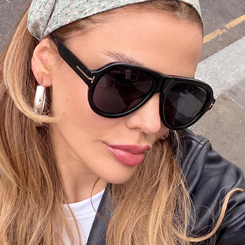 Damen oversized Brille Karnz