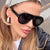 Damen oversized Brille Karnz