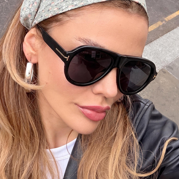 Damen oversized Brille Karnz