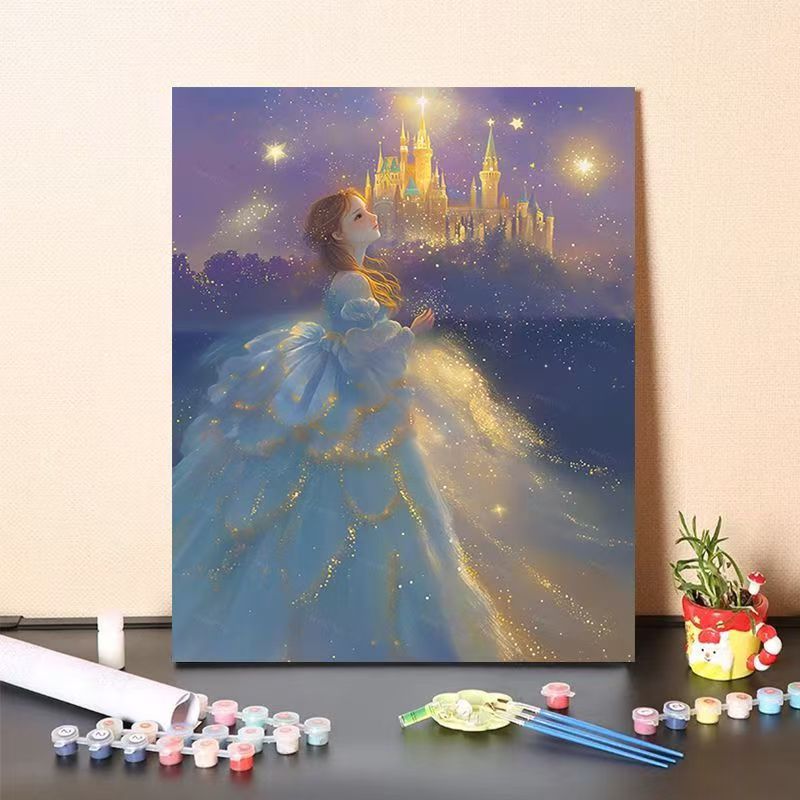 Fantasy-Themen DIY Malset Karnz