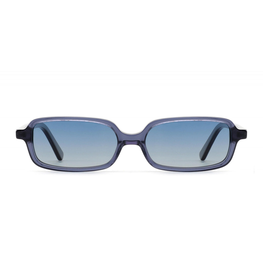 Damen modische Sonnenbrille im zeitgenössischen Rechteckdesign Karnz