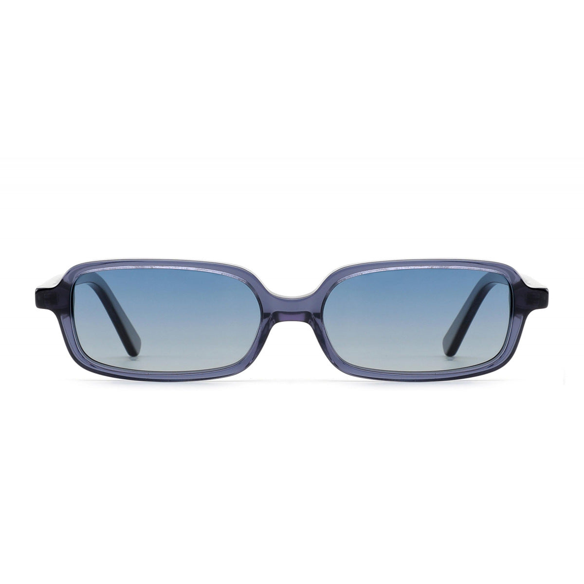 Damen modische Sonnenbrille im zeitgenössischen Rechteckdesign Karnz