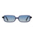 Damen modische Sonnenbrille im zeitgenössischen Rechteckdesign Karnz