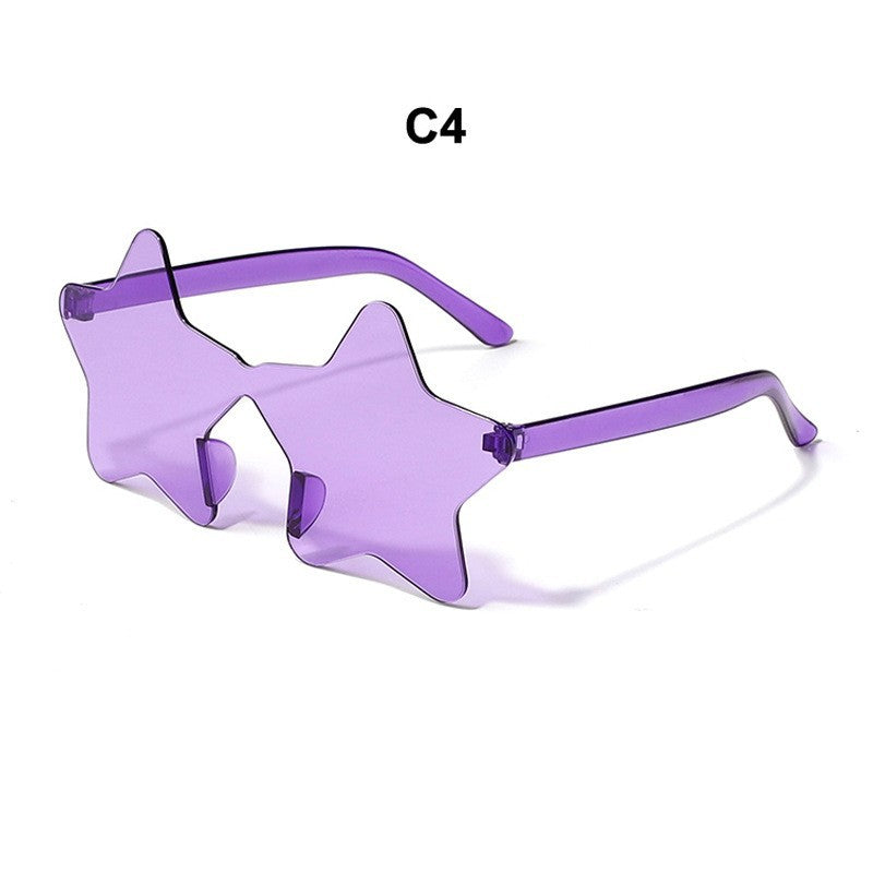 Damen Star-Shaped Sonnenbrille Karnz