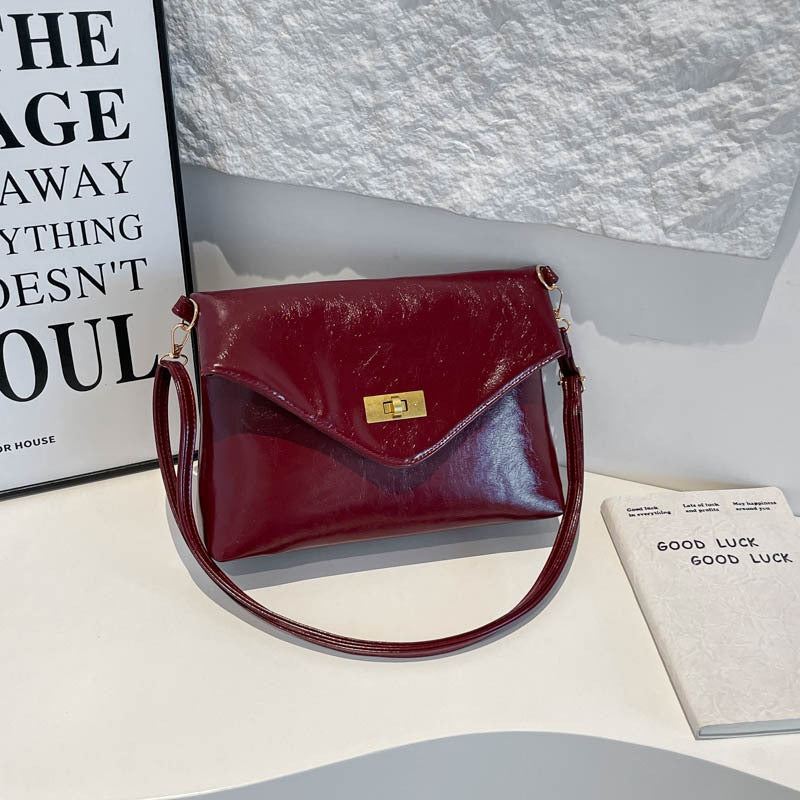 Elegante Leder Umschlag Clutch