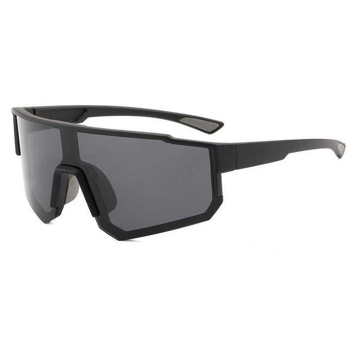 Damen Sportliche Schutzbrille mit innovativem, breiten Rahmen und polarisierenden Gläsern Karnz
