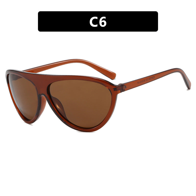 Damen Sportliche Sonnenbrille mit modernem Schutzdesign Karnz