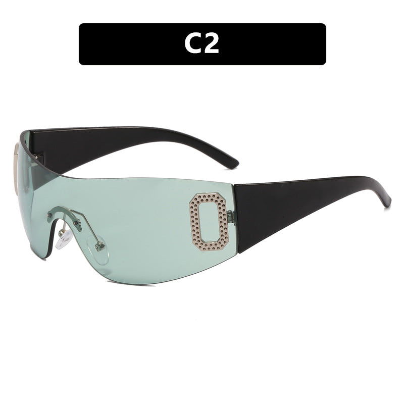 Damen sportliche modische Sonnenbrille mit elegantem Design und UV-Schutz Karnz